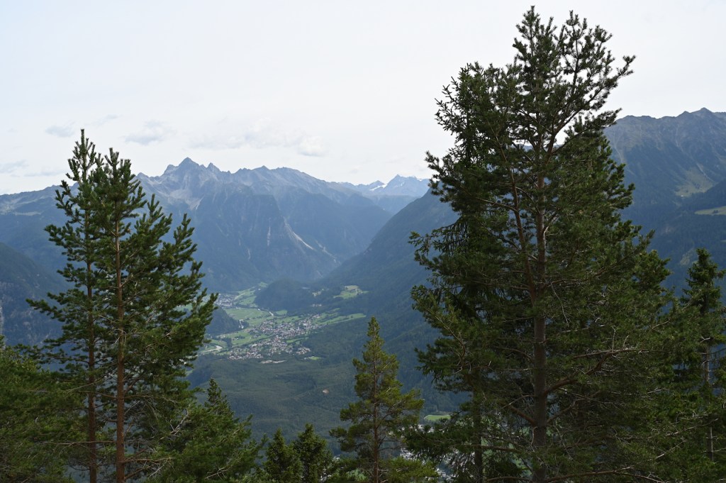 Climbing parts of the Tschirgant by&nbsp;e-mountainbike